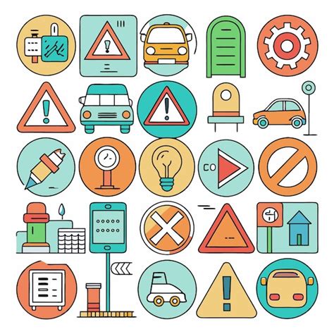 Premium Vector Comprehensive Guide To Traffic Signs And Road Symbols