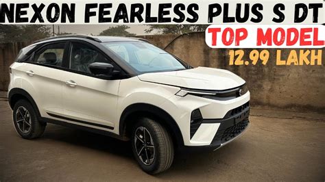 All New Tata Nexon Fearless Plus S DT 12 99 Lakh Walkaround Review