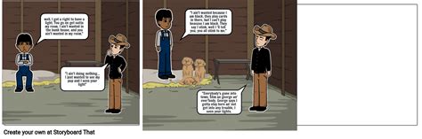 Crooks-Of mice and men Storyboard by 7b3e4c26