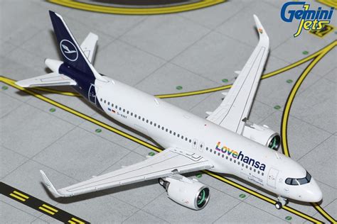 Lufthansa Lovehansa Airbus A320neo D-AINY Rainbow Gemini Jets GJDLH2168 ...