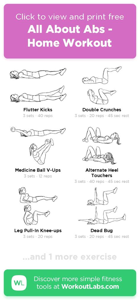 All About Abs - Get Stronger Abs with this Home Workout