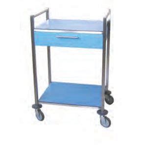 Treatment Trolley Weppes Solutions Aluminum With Drawer Modular