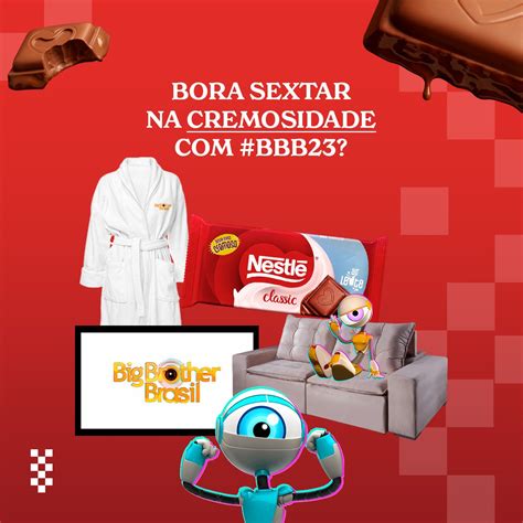 Chocolates Nestlé no BBB23 on Twitter Sextou na casa mais