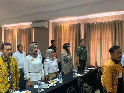 Polda Banten Hadiri Rapat Uji Publik Rancangan Dapil Dan Alokasi Kursi