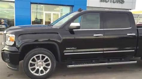 Black 2015 Gmc Sierra Denali 1500 4wd Crew Cab At Scougall Motors In Fort Macleod Ab Youtube