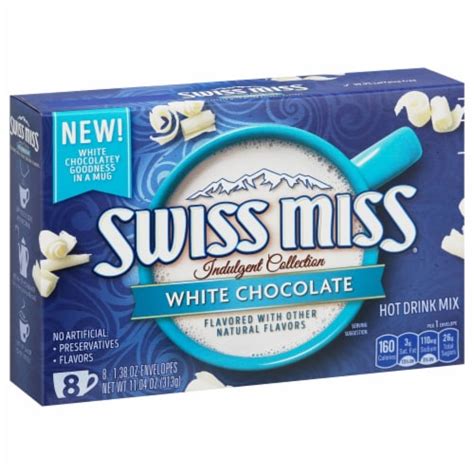 Swiss Miss Indulgent Collection White Chocolate Hot Drink Mix Envelopes Ct Smiths Food