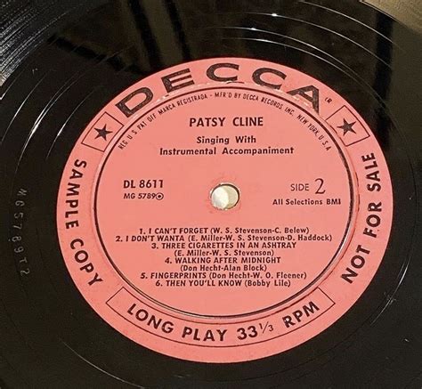 Patsy Cline Collectors Weekly