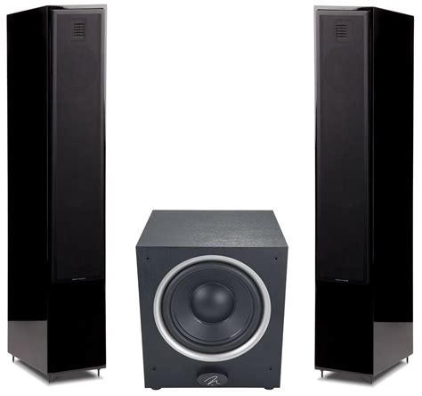 Martin Logan Motion Black Floorstanding Speakers Pair And Martin