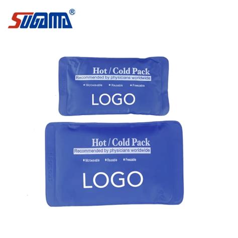 Custom Medical Reusable Ice Bag Heat Therapy Wrap First Aid Instant Hot Cold Gel Pack Hot Cold