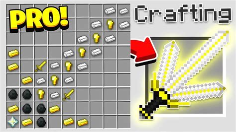 HOW TO CRAFT A 10 000 GOD SWORD OVERPOWERED Minecraft 1 13