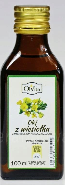 OlVita Olej z wiesiołka tłoczony na zimno 100ml 11308147096 Allegro pl