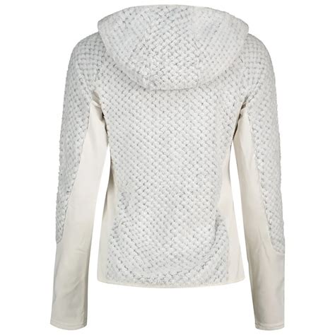 icepeak daisetta hoodie fleece grey trekkinn