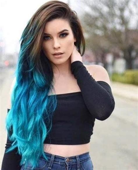 Fun Blue Hair Ideen Werden Abenteuerlicher Mit Ihrem Haar Hair