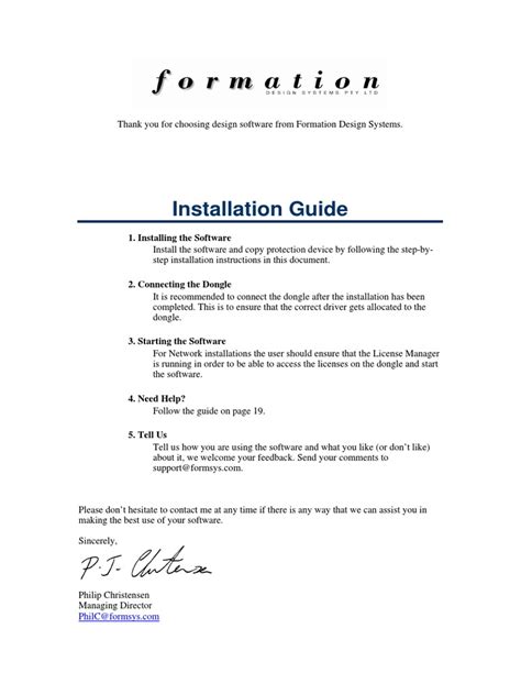 installation guide  installation computer programs