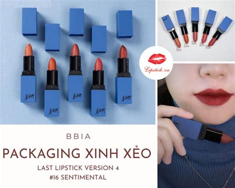 Review Son Bbia 16 Sentimental Màu Cam Nude Hot Nhất Vỏ Xanh