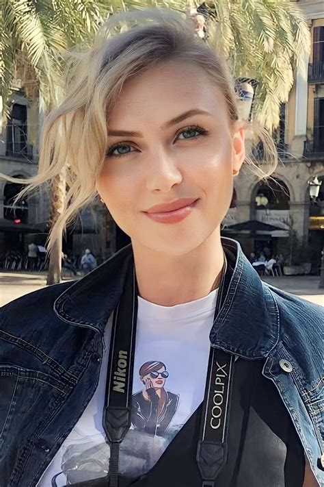 Beautiful Anna Y O From Zagreb With Blonde Hair ID
