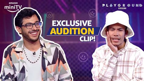 Carryminati Having Fun At Audition Ft Monu Bikomiya Playground Season 2 Amazon Minitv Youtube