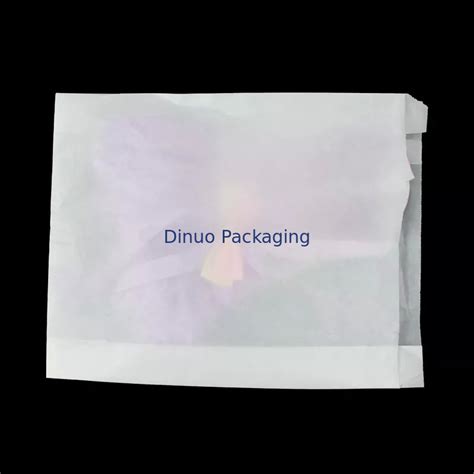 Semi Transparent Glassine Paper Bag Eco Friendly Biodegradable Grease