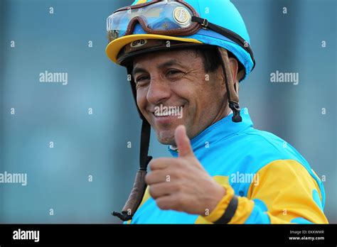 Hot Springs Arkansas Usa Th Apr Jockey Victor Espinoza Giving A Thumbs Up After