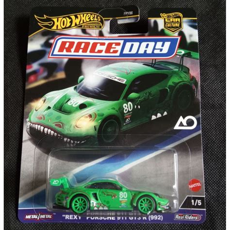 Dia De Corrida Hot Wheels Rexy Porsche Gt R Shopee Brasil