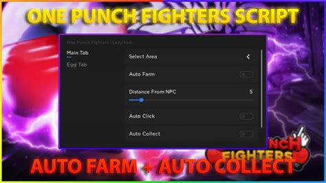 One Punch Fighters Script Autofarm Auto Collect More Lazy Hub