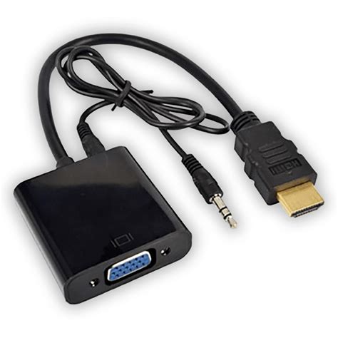 Adaptateur Hdmi To Vga Audio Informatics Vente De Mat Riel