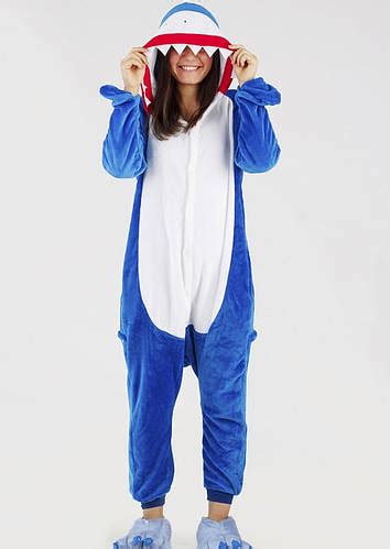 Піжама кигуруми жіноча Jamboo Акула S (145-155 см), ціна 1040 грн ...