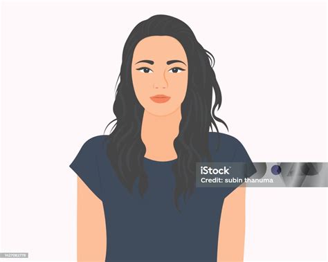 Happy Girl Stock Illustration Download Image Now Adult Adults Only