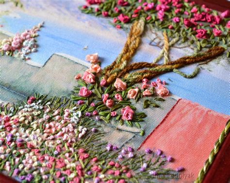 Silk Ribbon Embroidery Warm Sea Full Kit Etsy