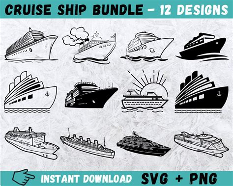 Cruise Ship SVG Cruise Svg Cruise Vacation Svg Ship Svg Yacht Svg