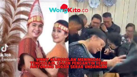 Vinny Nainggolan Meninggal Tenggelam Calon Pengantin Febri Aritonang