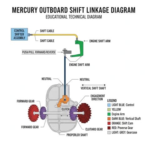 Mercury Outboard Shift Linkage Diagram