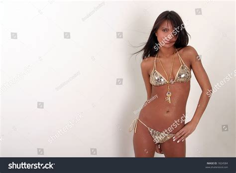 Sexy Model Bikini Stock Photo Edit Now Shutterstock