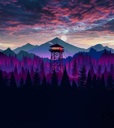 1920x2160 Resolution Firewatch 4K UHD 1920x2160 Resolution Wallpaper ...