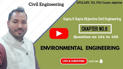 Chapter 6 Question 141 To 150 Gupta Gupta Civil Engineering