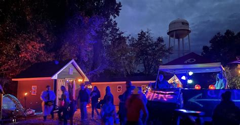 A Scary Skyline Looms Over One Particularly Spooky Back Yard In