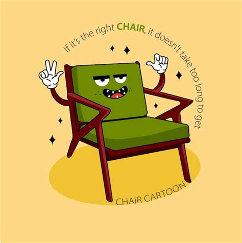 Premium Vector Chair Cartoon