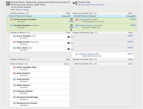 Machine indexing of obituaries marks living persons deceased