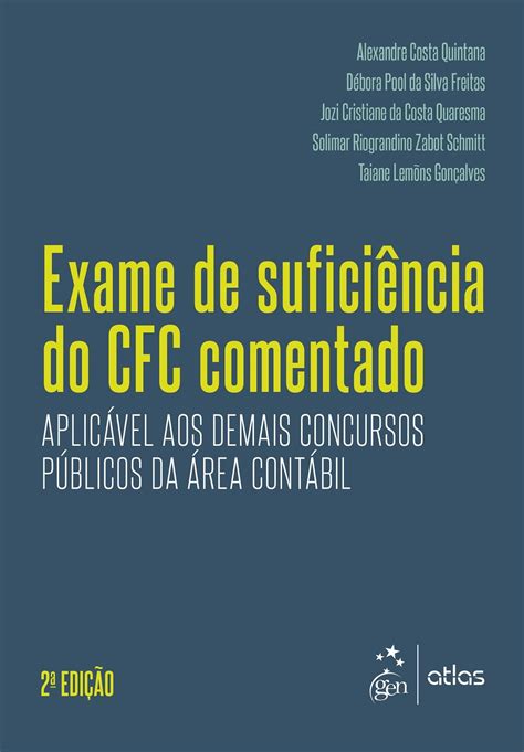 Amazon Exame De Suficiencia Do Cfc Comentado Aplicavel Aos Demais