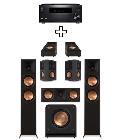 Комплект Onkyo TX RZ50 Klipsch RP 6000F II 5 1 2 Dolby Atmos