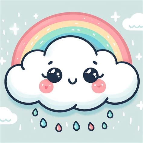 Premium Photo Cloud Illustration