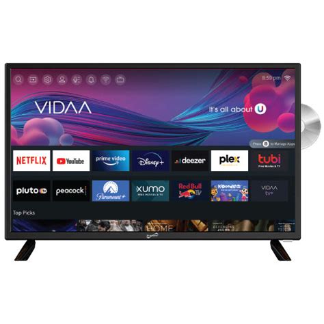 24” LED SMART HDTV WITH DVD PLAYER – Supersonic Inc