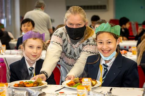 Swindon teachers dish up Christmas treat for pupils
