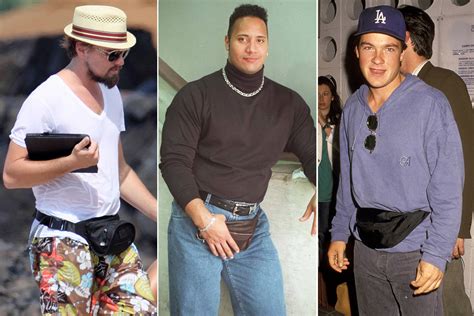 Celebrities Wearing Manny Packs Male Stars In Fanny Packs