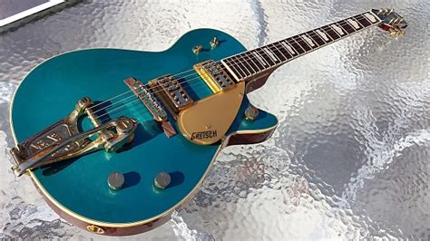 Gretsch Special Run G6128t Tv Duo Jet 2013 Ocean Turquoise Reverb