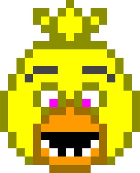Chica The Chicken Pixel Art