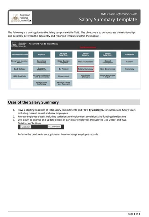 Salary Templates 12 Free Word Excel And Pdf Formats Samples