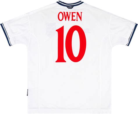 Michael Owen Shirt Cool Retro And Vintage Jersey From The Legend