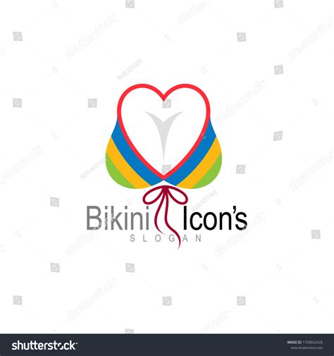 Bikini Wear Logo Design Bra Icon Stock Vector Royalty Free Shutterstock