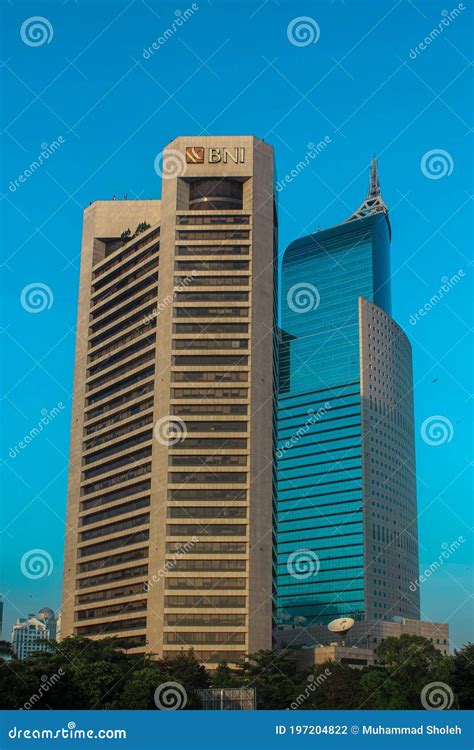 skyscraper bca tower  jakarta editorial photography image  glass